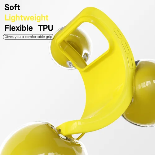 Vista 300 de Svanove para iPhone 7 Plus/ 8 Plus, funda de silicona, de goma suave brillante y gel de jey lindo, funda protectora de plástico simple y lisa