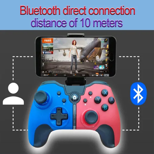 Vista 4 de Wireless Controller For PS3 Gamepads Game Controller PC Controller Game Joystick Controller Gaming Remote Joystick Bluetooth Gamepad 3 Connection