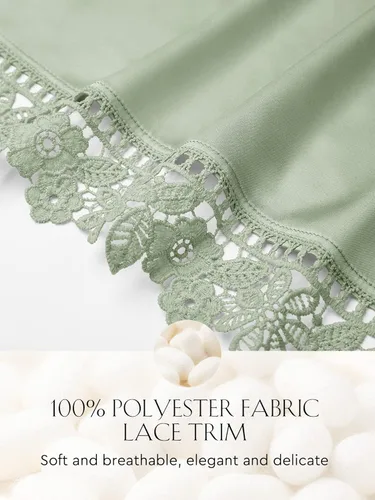 Vista 8 de AW BRIDAL Bata de novia floral corta de seda para dama de honor, bata de novia de encaje para despedida de soltera, regalos de despedida de soltera