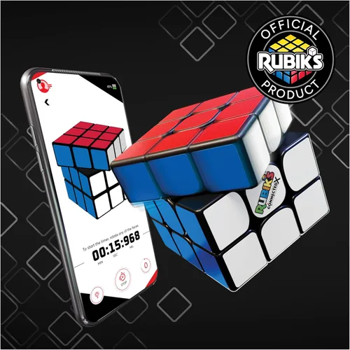 Vista 2 de Rubik's Cube, el cubo oficial de Rubik's ConnectedX, habilitado para Bluetooth, 3 x 3 con aplicación de aprendizaje guiado para principiantes