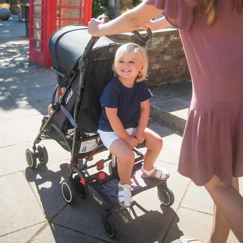 Vista 3 de Lascal Buggyboard - Kit de conector universal, el embalaje puede variar