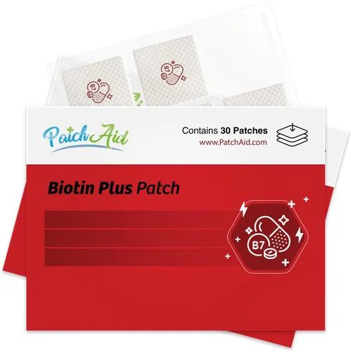 PatchAid Biotin Plus - Parche tópico para 30 días