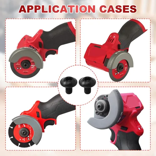 Vista 5 de 14-46-2075 para tornillos de sierra ingletadora de combustible, para Milwauke-e 2522-20 Accesorios de sierra ingletadora inalámbrica sin escobillas