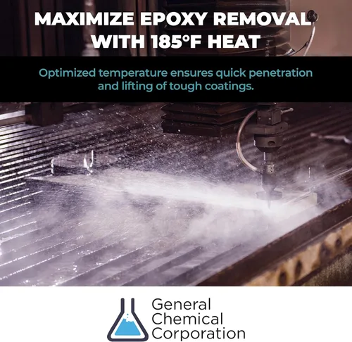Vista 6 de Stripoxy 6840 - Decapante epoxi a base de agua para tanque de remojo, 1 galón