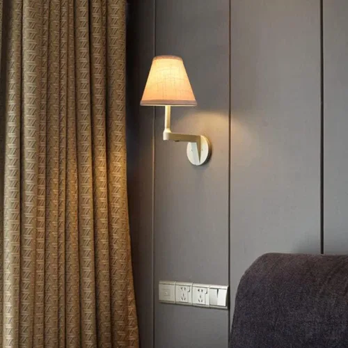 Vista 7 de TOOTOO STAR - Mini pantalla de barril marrón doble con clip, pantalla de tela de barril para candelabros de mesa, lámpara de pie de pared, repuesto