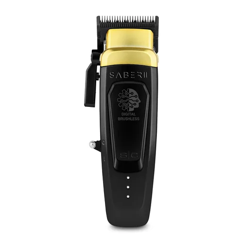 Vista 4 de StyleCraft Saber and Saber II Professional Full Metal Body High-Torque Digital Brushless Motor Cordless Hair Clipper