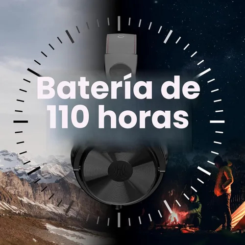 Vista 4 de OneOdio - Auriculares Bluetooth de diadema, 110 horas de sonido estéreo inalámbrico/con cable, auriculares plegables con graves profundos
