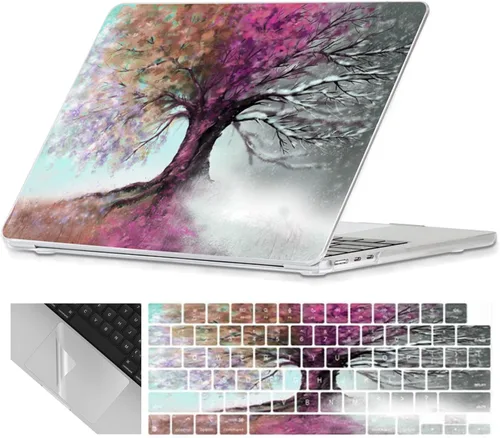 Vista 27 de Se7enline Funda compatible con MacBook Air de 13 pulgadas A1466/A1369 2010/2011/2012/2013/2014/2015/2016/2017, diseño de moda, carcasa rígida