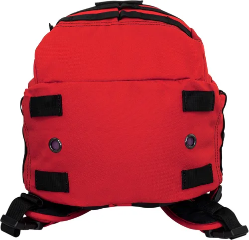 Vista 9 de LINE2design Mochila deportiva militar para trauma de primeros auxilios - bolsa táctica Molle - Rojo