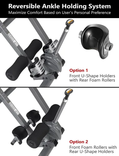 Vista 9 de Innova Health and Fitness Inversion Table with Adjustable Headrest, Reversible Ankle Holders, and 300 lb Weight Capacity