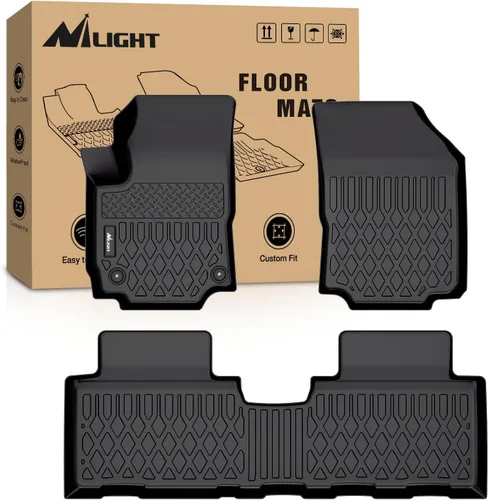 Vista 31 de Nilight Alfombrillas TPE para Chevy Silverado GMC Sierra Crew Cab 1500 2500 2500HD 3500HD 1999-2006, 2007 Silverado GMC Sierra Classic Body