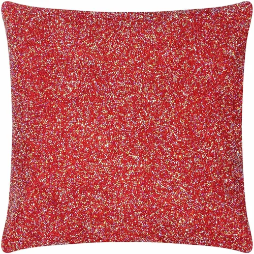 Vista 29 de Almohada luminosa completa, diamantes de imitación brillantes, terciopelo suave, inserto de plumas, funda lavable, acento de decoración del hogar