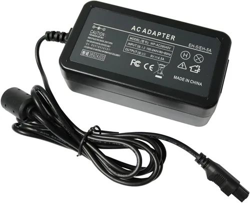 Vista 3 de Adaptador de corriente alterna para cámara Nikon D90 D80 D70 D70S D100 D300 D300S D700, repuesto para EH-5 EH-5A EH-5B, enchufe de EE. UU