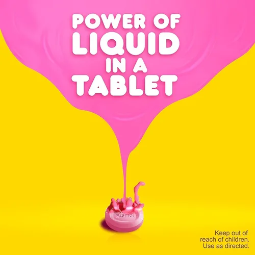 Vista 8 de Pepto Bismol Tabletas masticables de Pepto-Bismol, 30 ct