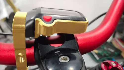 Vista 5 de JFG RACING Speedo Relocation Mount Bracket with Digital Display Guard CNC Aluminum Speedometer Mount Repositioning Tool for Sur Ron X/S Segway X160