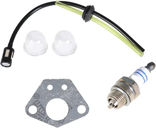 Vista 6 de munirater Repuesto de carburador para motor Earthquake 43cc E43 E43CE E43WC Auger MD43 WE43 WE43E WE43CE Edger Powermate PEA438 PCV43 Cultivador