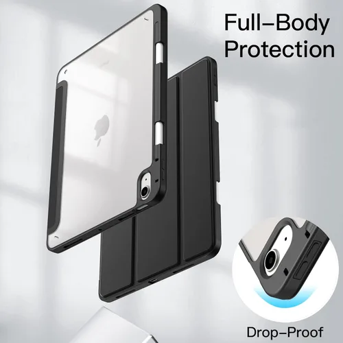 Vista 4 de JETech - Funda para iPad Air de 11 Pulgadas M3/M2 (2025/2024), iPad Air 5/4 (2022/2020 5ª/4ª) con Soporte para Lápiz, Funda de Tableta delgada