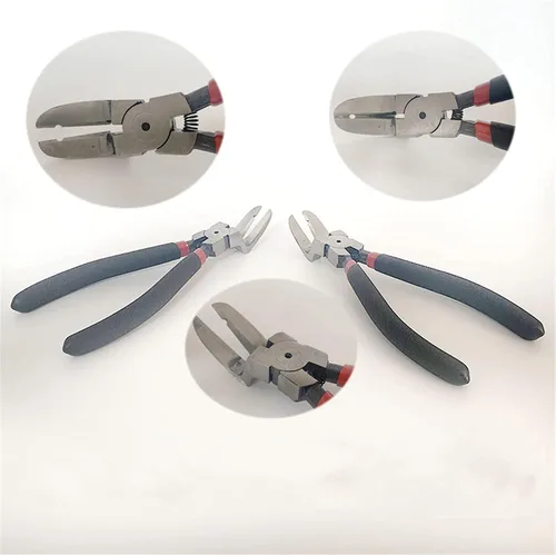 Vista 7 de Alicates Diagonales Alicate de Corte Lateral para Panel de Coche, Clip de Palanca, Extraccion de Remaches de Plastico, Sujetadores, Eliminacion