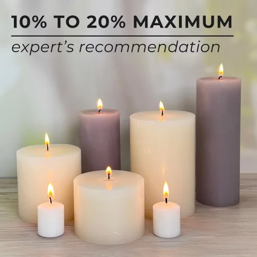 Vista 3 de Direct Candle Supply - Ácido esteárico para hacer velas, hacer jabón, hacer lociones y cosméticos - a base de vegetales (1 lb)