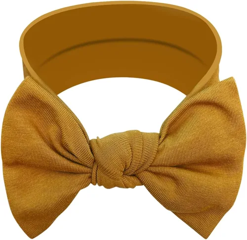 Vista 18 de Diademas para Bebés Niñas-Infantil, Niñas Pequeñas Bandas para el Cabello de Algodón Hechas a Mano con Lazos Accesorios para el Cabello de Niños