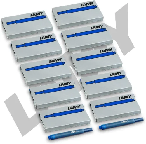 Lamy T10 - Cartuchos de tinta azul (10 unidades)