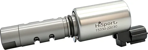 Vista 36 de HiSport 15330-0T010 VVT Válvula de control de aceite Válvula variable Solenoide de sincronización - OEM 1533037010 19185637 - Compatible con Toyota