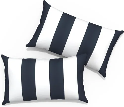 Vista 11 de Almohadas de exterior para muebles de patio de 16 x 16 pulgadas, almohadas cuadradas para exteriores con rellenos, almohadas decorativas de patio