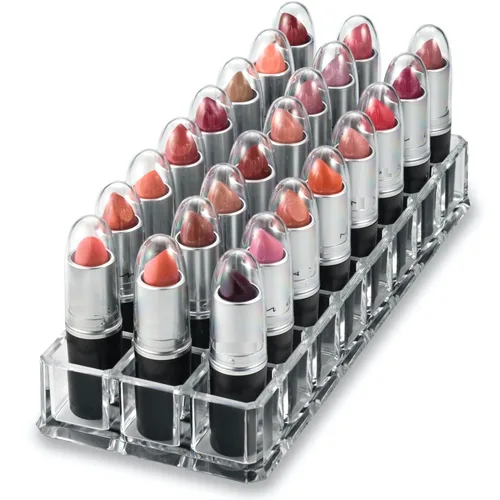 Vista 3 de byAlegory - Tapas de lápiz labial transparentes para Mac, sustituye la tapa original para ver tu color favorito de lápiz labial fácilmente