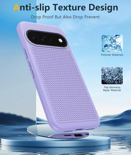 Vista 51 de FNTCASE Funda para Moto G 5G 2023/G Power 5G 2023: doble capa Negro