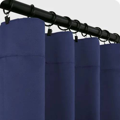 Vista 9 de BGment - Cortinas que bloquean la luz con bolsillo para cortinero y pestaña trasera, para dormitorio, cortinas de oscurecimiento térmicas para sala
