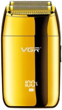 Afeitadora/moldeadora profesional recargable de 9000 rpm hasta 60 minutos de tiempo de funcionamiento, afeitado sin golpes y ultra cierre (plateado)