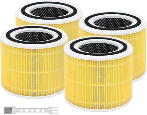 Vista 11 de Paquete de 2 núcleos 300/Core P350 compatibles con LEVOIT Core P350/Core 300 y Core 300S, carbón activado de alta eficiencia con filtro verdadero