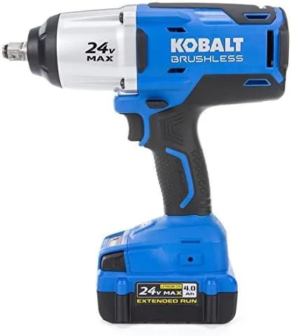 Vista 3 de Kobalt Llave de impacto inalámbrica de 24 voltios de 12 pulgada de potencia máxima (artículo # 672825)