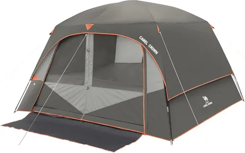 Vista 9 de CAMEL CROWN Tents for Camping 4/6 Person Tent Waterproof Easy Setup Backpacking Tents