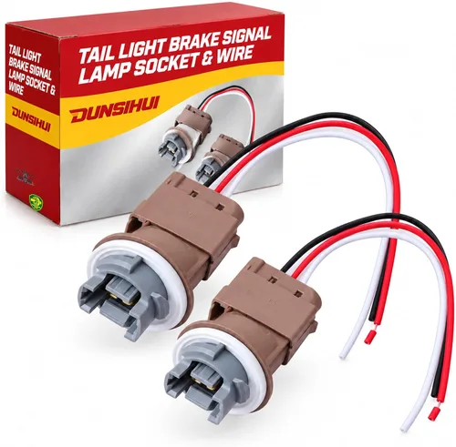 Vista 11 de DUNSIHUI 90075-60028 - Conector de enchufe de señal de repuesto para RAV4 Prius Tacoma Corolla 90980-11019 (incluye bombilla)