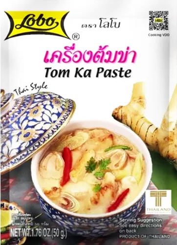 Lobo - Paquete de sobres de pasta tailandesa, Tom Ka, 1.76 onzas (paquete de 3)