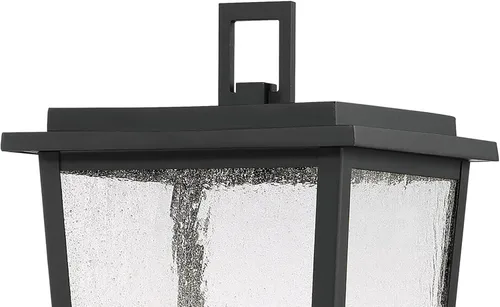 Vista 3 de Minka Lavery Cantebury - Luz de poste de 4 luces para exteriores (19 3/4 pulgadas), color negro