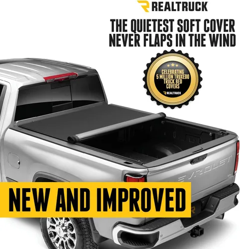 Vista 2 de Truxedo Lo Pro 571801 Cubierta enrollable para caja de camioneta, cubierta de tonneau