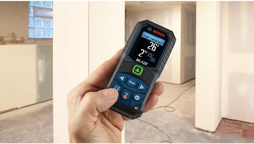 Vista 6 de Bosch Medidor láser GLM165-25G Blaze™ Green-Beam de 165 pies