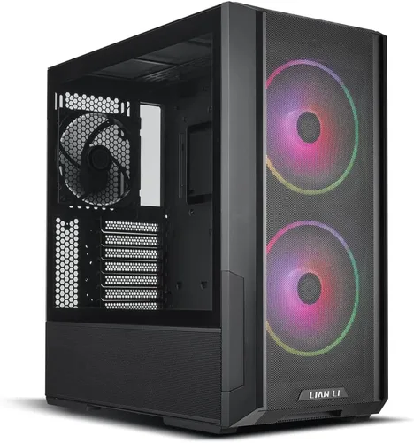 Vista 12 de Lian Li Lancool 207 Compact ATX RGB Carcasa de Computadora para Juegos, Chasis de Torre con Paneles de Malla Optimizados para el Flujo de Aire