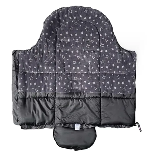 Vista 4 de funlife Saco de dormir impermeable para cochecito de invierno, ancho ajustable, ancho ajustable, diseñado para el crecimiento de los niños
