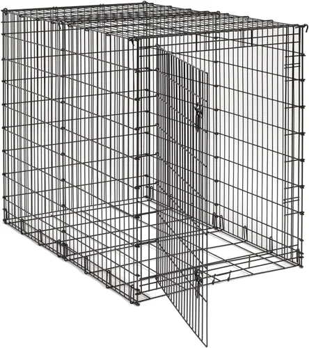 Vista 2 de Jaula para perros Midwest, Starter Series, de una sola puerta de metal, 54 - pulgadas