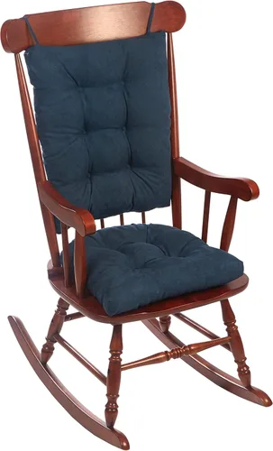 Vista 18 de Klear Vu Omega - Juego de cojines para silla mecedora antideslizante, ensamblado en EE. UU., acolchado grueso y diseño capitoné, incluye cojín
