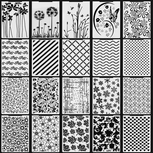 Vista 9 de Mumufy - 12 carpetas en relieve para hacer tarjetas, plantillas