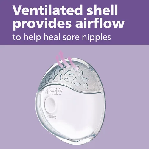 Vista 3 de Philips AVENT Comfort Breast Shell Set, 2 Pack, SCF157/02