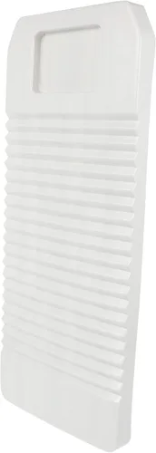 Vista 2 de YARNOW Tabla de lavado de silicona tabla de lavar tabla de lavar lavadero limpio Lavandería Limón Washboard para lavandería Blanco
