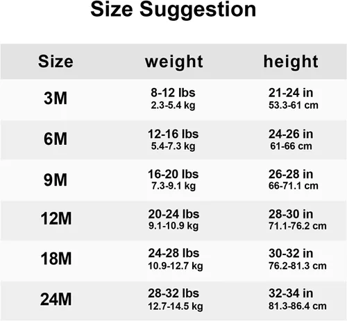 Vista 4 de vvfelixl Baby Bodysuits Pants Sets Dogo Argentino Long Sleeve Baby Clothes For Boys Girls 6-9 Months