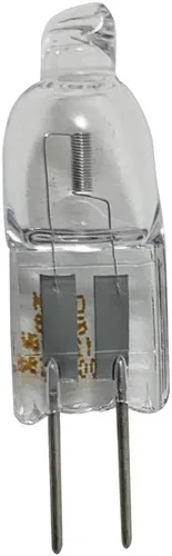 Vista 4 de Sylvania 58650 - Lámpara halógena de cuarzo de tungsteno de 10 vatios y 12 voltios con acabado transparente y base de dos pines G4, 1 paquete #