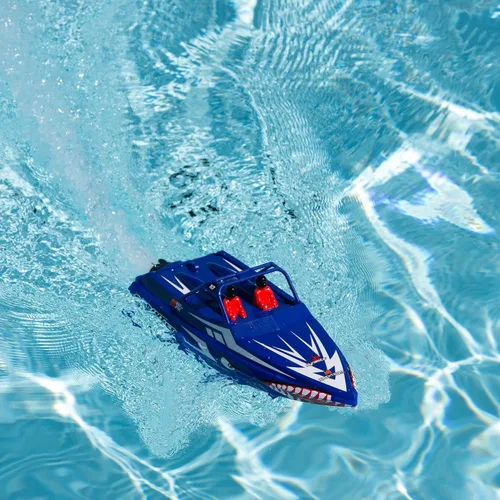 Vista 3 de Pro Boat Sprintjet PRB08045T2 - Barco a chorro de 9 pulgadas con autodeterminación en V cepillado RTR listo para funcionar, azul
