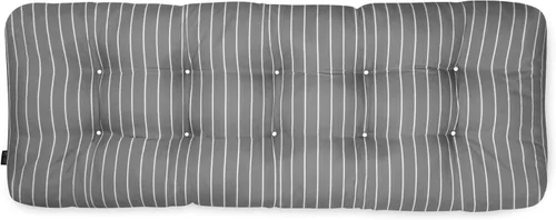 Vista 9 de Classic Accessories Cojín para banco de patio, tinta negra, rayas, 48 pulgadas de ancho
